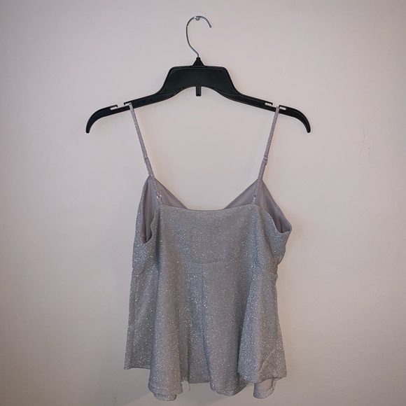 M Wild Fable Shimmer Peplum Cami - Picture 2 of 2